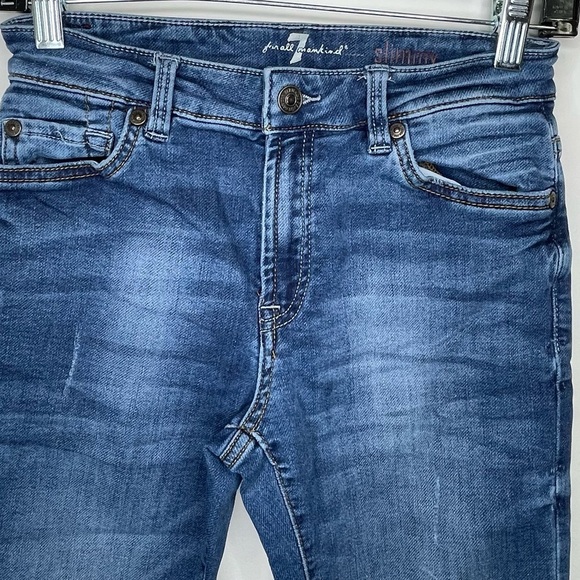 Seven for All Mankind Slimmy Kids Jeans Size 14 - Picture 5 of 9